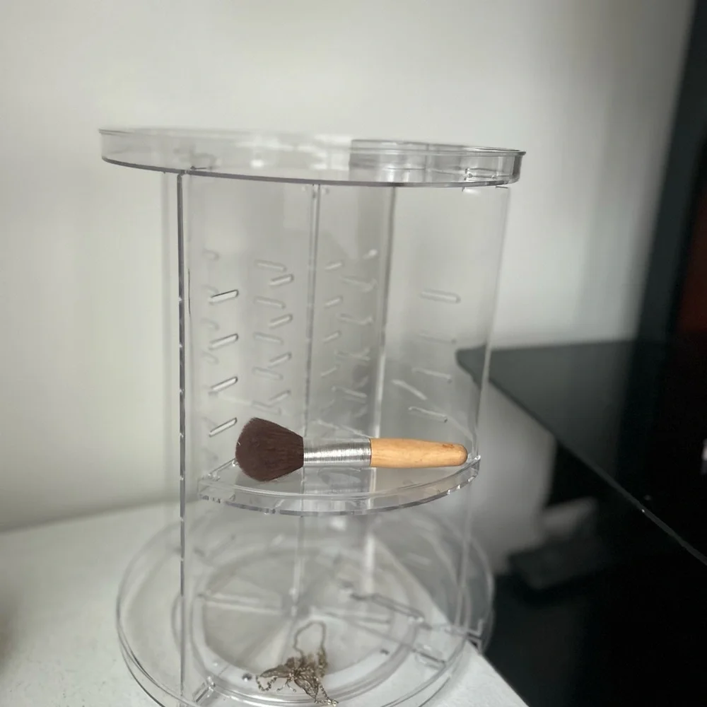 Clear Rotating Makeup Organizer new large